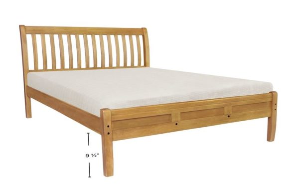 Wooden Bed WB1140 (Available in 2 Colors)